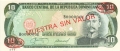 Dominican Republic 10 Pesos Oro, 1987